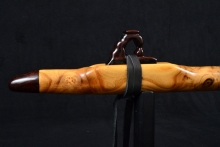 Russian Olive Native American Flute, Medicine Man, Mid F#-4, #F54D